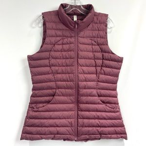 Lululemon Pack It Down Vest Size 10 Plumful